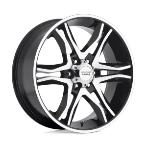 American Racing – AR893 MAINLINE – Black – 16″x8″ 0mm – Summer Wheels – AR89368068300